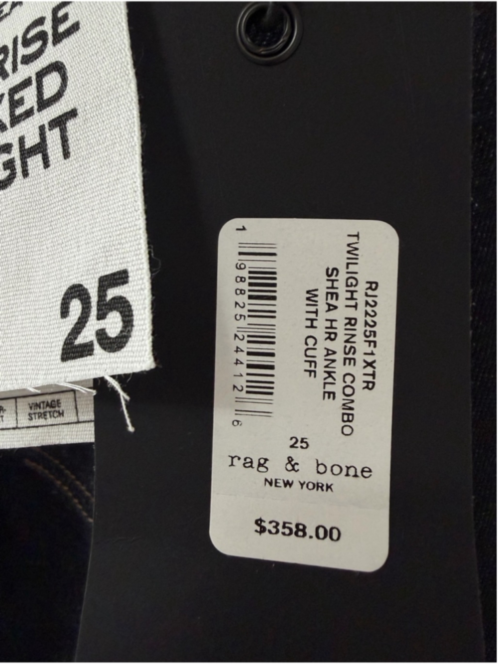 Rag & Bone Shea Ankle Relaxed Straight Jeans
Lightweight Rigid in Twilight Rinse - Picture 8 of 15